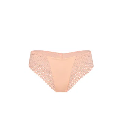Wolford Romantic Net Brief In Pink