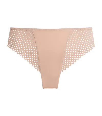 Wolford Romantic Net Briefs In Sand