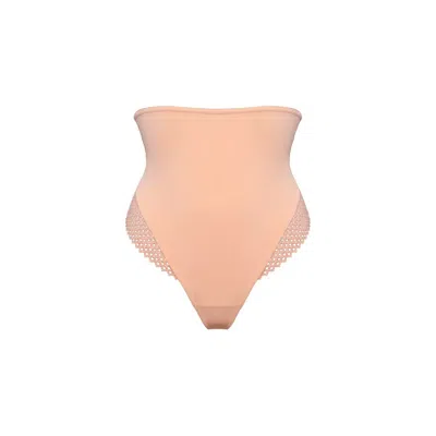 Wolford Romantic Net Control Brief In Pink