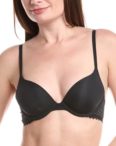 Wolford Romantic Net Push Up In Black