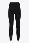 Wolford High Waist Full Length Leggings In Black