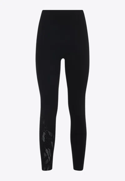 WOLFORD RORSE NET LEGGINGS