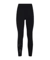 Wolford High Waist Full Length Leggings In Black