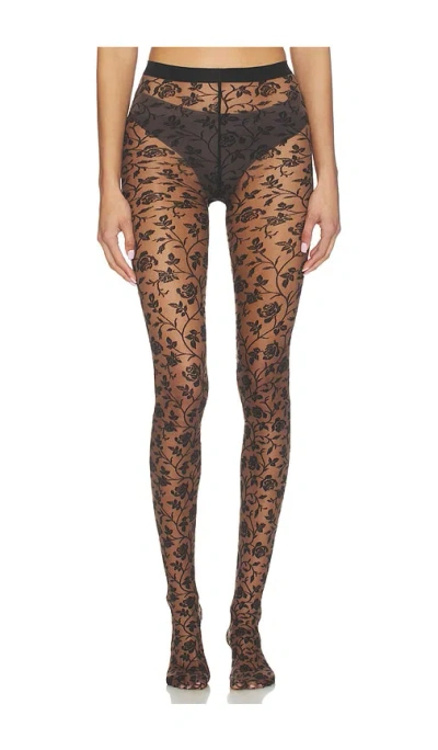 Wolford Rose Tights In Black