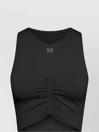 Wolford Ruched Performance Top In Black