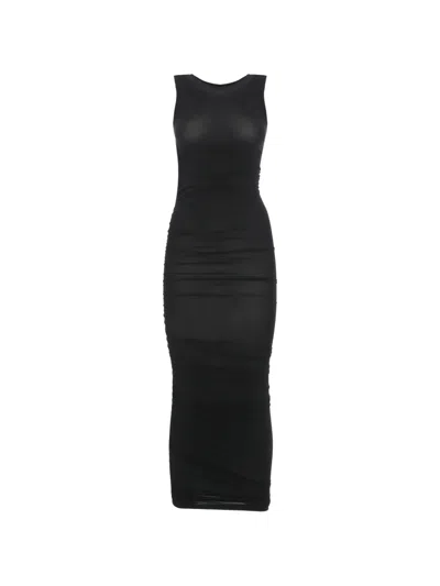 Wolford Ruched Dress In Black