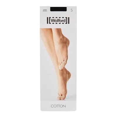 Wolford Sand Low-cut Socks In White