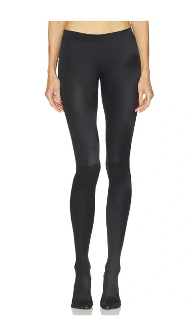 Wolford Satin De Luxe Tights In Black