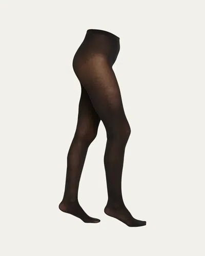 Wolford Satin Opaque 50 Tights In Black