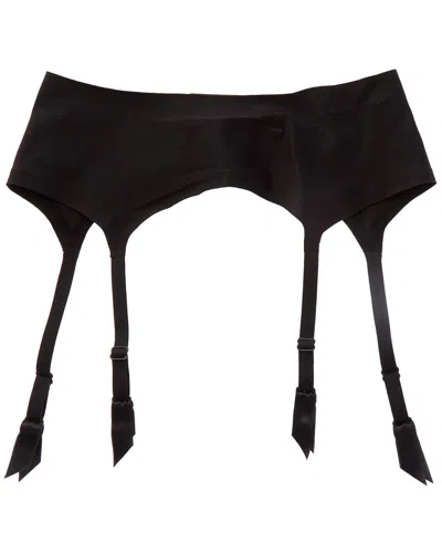 Wolford Satin Stocking Belt In Black