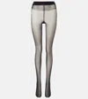 Wolford Satin Tights In Black