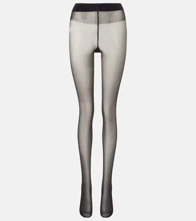Wolford Satin Tights In Black