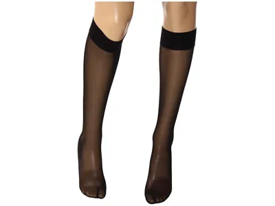 Wolford Satin Touch 20 Knee-highs Women's Knee High Socks Shoes Black: Md