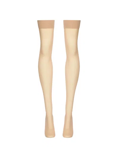 Wolford Satin Touch 20 Stockings In Neutral