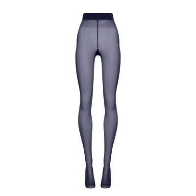 Wolford Satin Touch 20 Tights In Blue