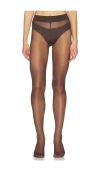 Wolford Satin Touch 20 Tights In Brown