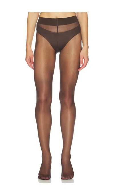 Wolford Satin Touch 20 Tights In Brown
