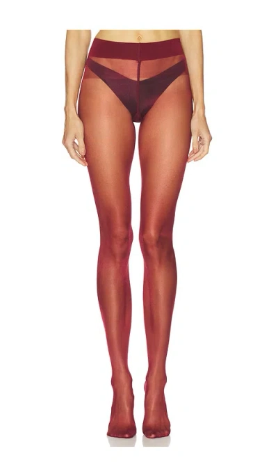 Wolford Satin Touch 20 Tights In Purple