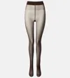 Wolford Satin Touch Tights In Multi
