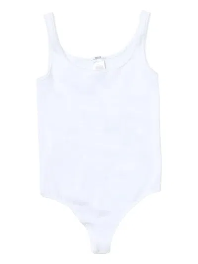 Wolford Scoop-neck Bodysuit In Gray