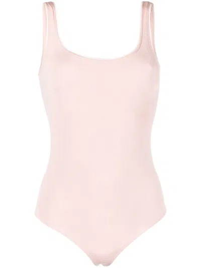 Wolford Scoop-neck Sleeveless Body In Pink