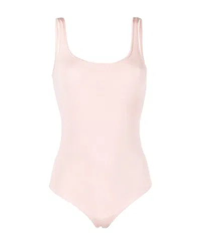 Wolford Scoop-neck Sleeveless Body In Pink