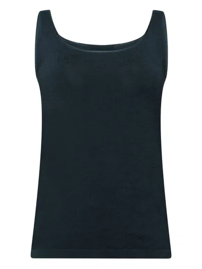 Wolford Scoop-neck Sleeveless Top In Green