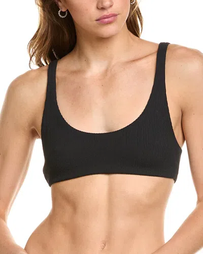 Wolford Scoop Neck Top In Black