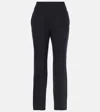 Wolford Scuba Tailor Mid-rise Slim Pants In Black