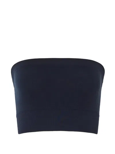 Wolford Seamless Bandeau Bra In Blue
