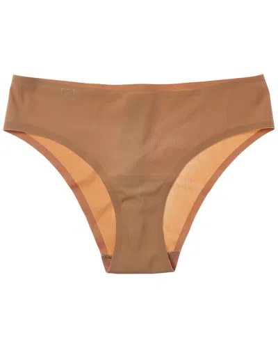 Wolford Seamless Brazilian Panty In Neutral