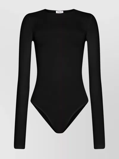 WOLFORD SEAMLESS COTTON CREW NECK BODY