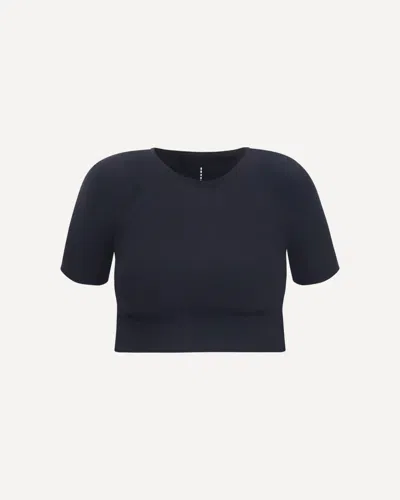 Wolford Seamless Fitted Sports T-shirt In Black