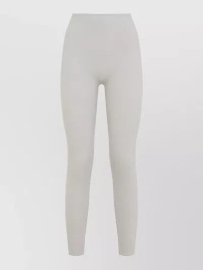 Wolford Seamless High Waist Full Length Leggings In Gray