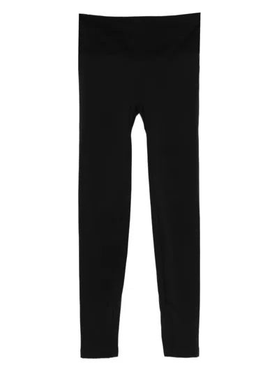 Wolford Seamless High-waisted Leggings In Black
