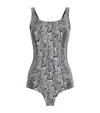 Wolford Seamless Python Bodysuit In Multi
