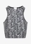 Wolford Seamless Python Top In Gray