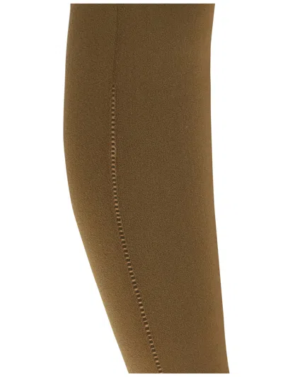 Wolford Seamless Recycled Econyl Leggings In Brown