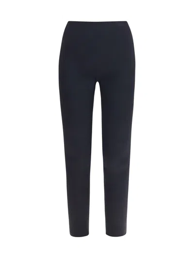 Wolford Seamless Warp-knit Leggings In Black