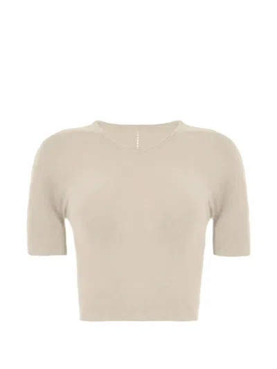 Wolford Seamless Warp-knit Top In Neutral