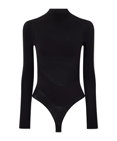 Wolford Shade Stretch-jersey Bodysuit In Black