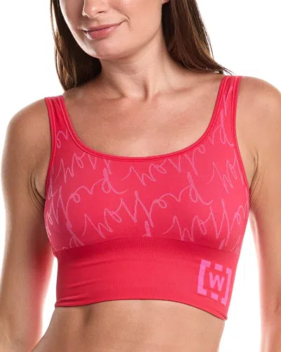 Wolford Shaping Athleisure Sports Bra In Red