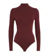 Wolford Shaping Body Bodysuit In Brown