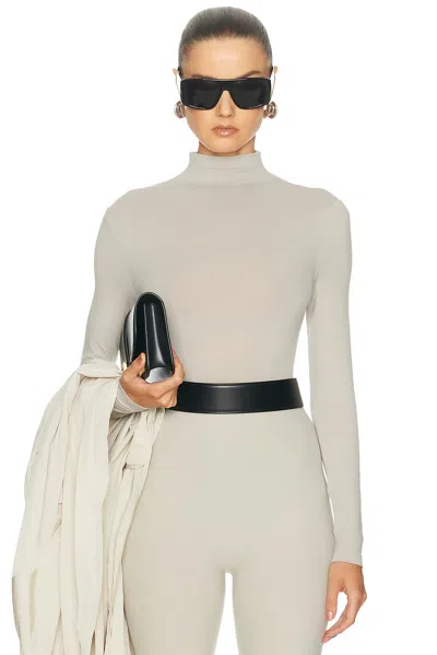 Wolford Shaping Bodysuit In Gray