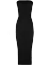 Wolford Fatal Strapless Stretch-jersey Maxi Dress In Black