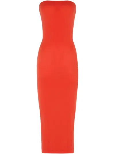 Wolford Shaping Fatal Dress In Red