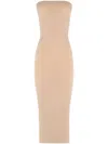 Wolford Shaping Fatal Midi Dress In Neutrals