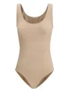Wolford Shaping Sleeveless Bodysuit In Neutral