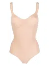 Wolford Shaping String Bodysuit In Powder