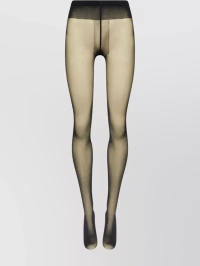 Wolford Sheer 20 Denier Tights With Comfortable Waistband In Black